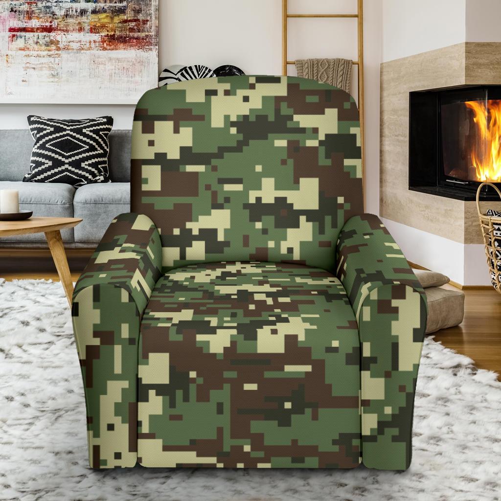 ACU Digital Army Camouflage Single Sofa Slipcover -JTAMIGO.COM