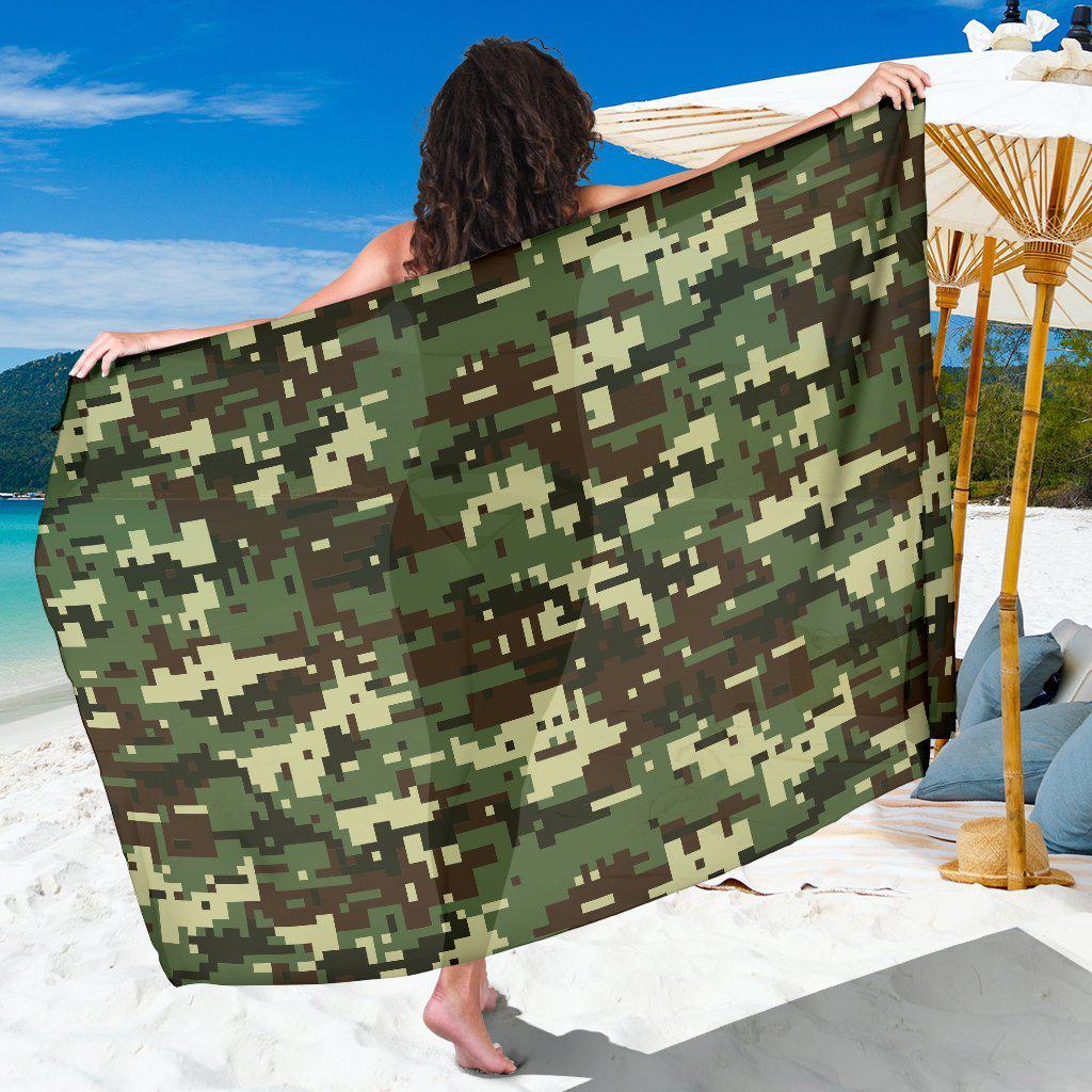 ACU Digital Army Camouflage Sarong Pareo Wrap