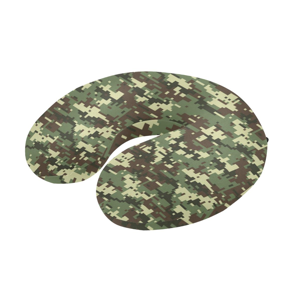 ACU Digital Army Camouflage U-Shaped Travel Neck Pillow-JTAMIGO.COM