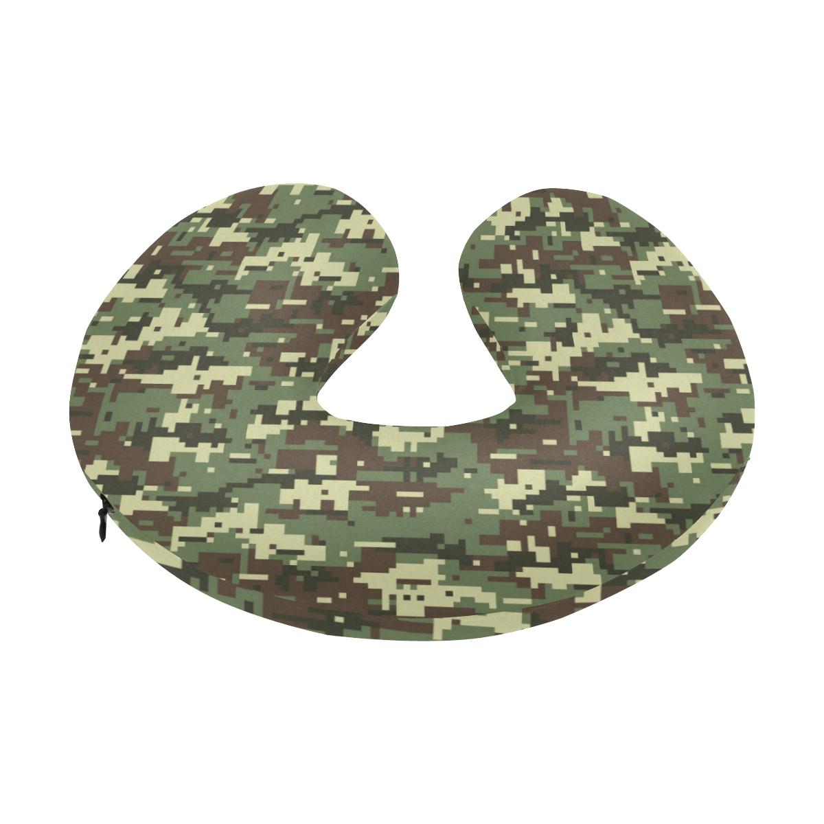 ACU Digital Army Camouflage U-Shaped Travel Neck Pillow-JTAMIGO.COM
