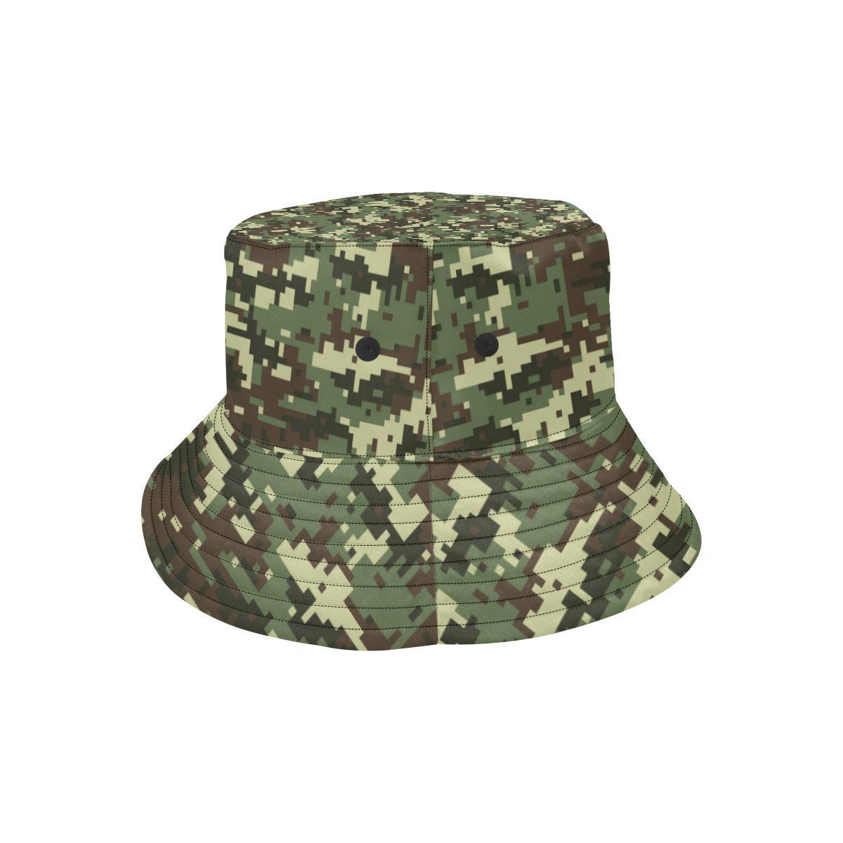 ACU Digital Army Camouflage Unisex Bucket Hat