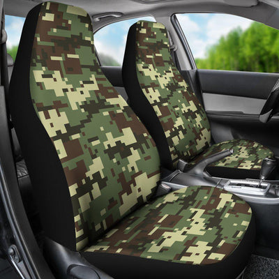 ACU Digital Army Camouflage Universal Fit Car Seat Covers