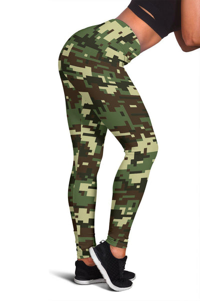 ACU Digital Army Camouflage Women Leggings