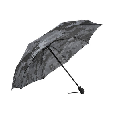 ACU Digital Black Camouflage Automatic Foldable Umbrella