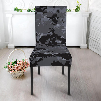 ACU Digital Black Camouflage Dinning Chair Slipper-JTAMIGO.COM