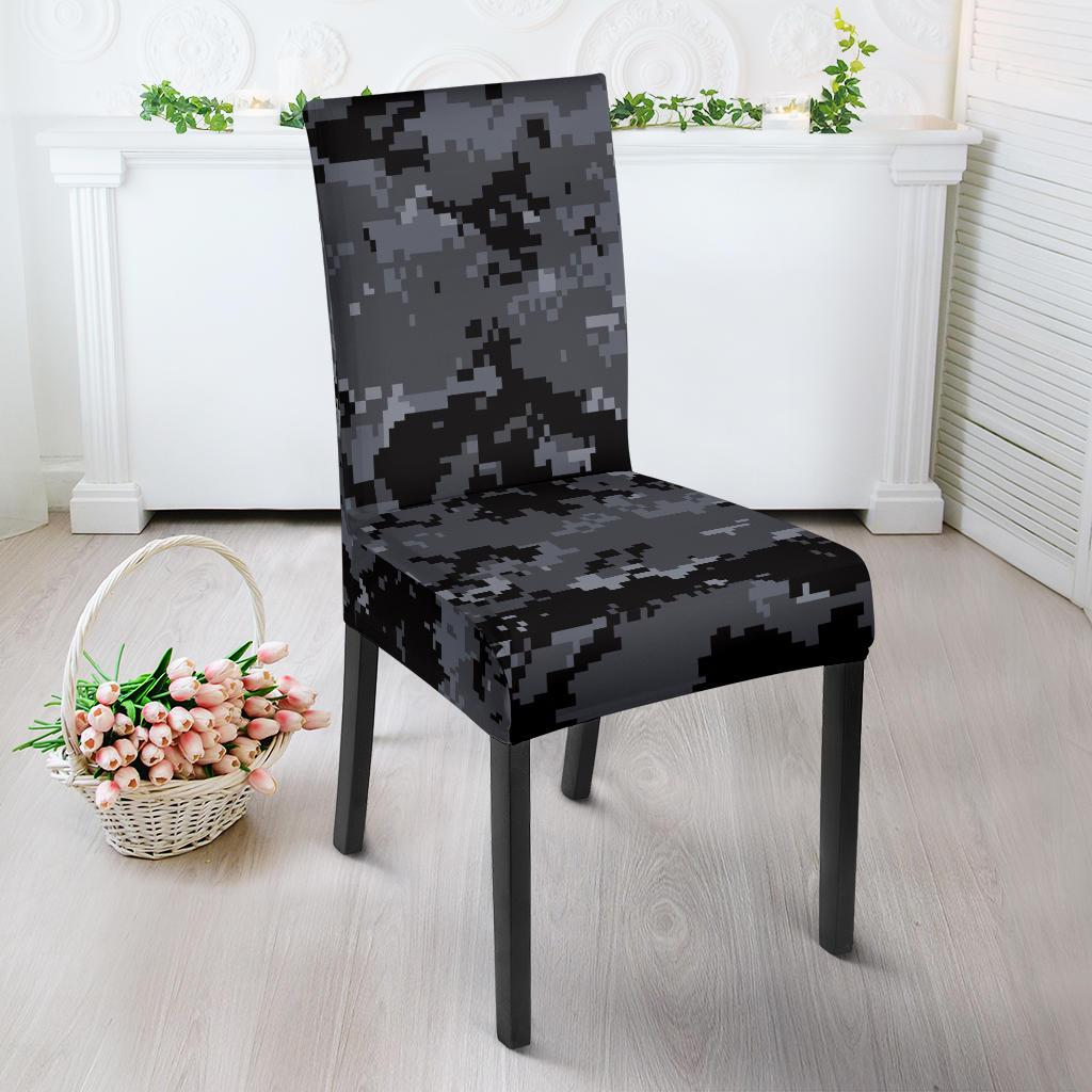 ACU Digital Black Camouflage Dinning Chair Slipper-JTAMIGO.COM