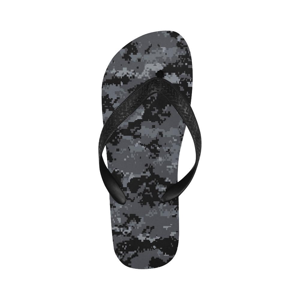 ACU Digital Black Camouflage Flip Flops-JTAMIGO.COM