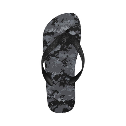 ACU Digital Black Camouflage Flip Flops-JTAMIGO.COM