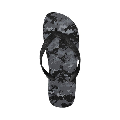 ACU Digital Black Camouflage Flip Flops-JTAMIGO.COM