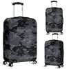 ACU Digital Black Camouflage Luggage Cover Protector