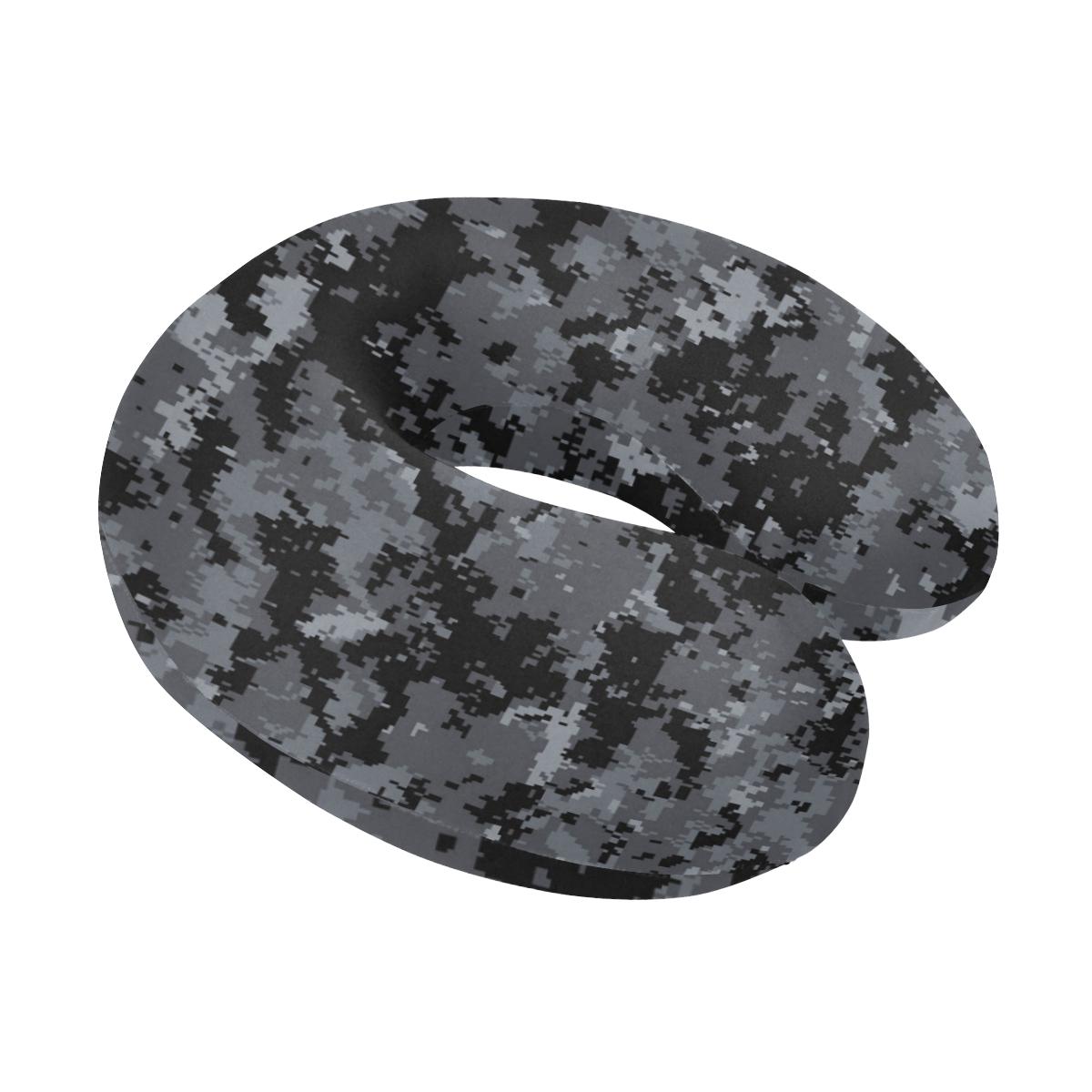 ACU Digital Black Camouflage U-Shaped Travel Neck Pillow-JTAMIGO.COM