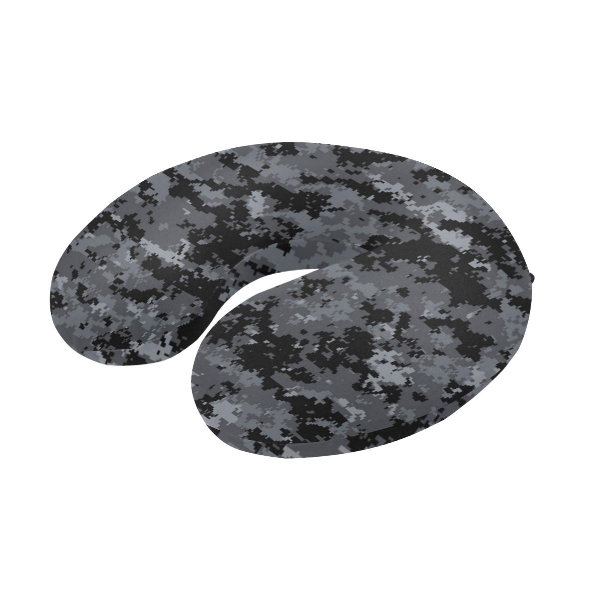 ACU Digital Black Camouflage U-Shaped Travel Neck Pillow-JTAMIGO.COM