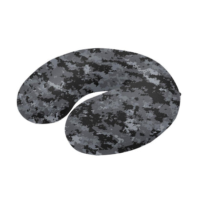 ACU Digital Black Camouflage U-Shaped Travel Neck Pillow-JTAMIGO.COM
