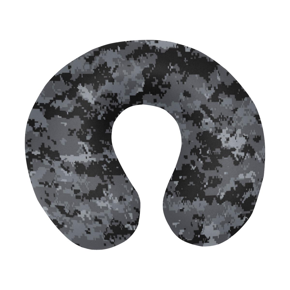 ACU Digital Black Camouflage U-Shaped Travel Neck Pillow-JTAMIGO.COM