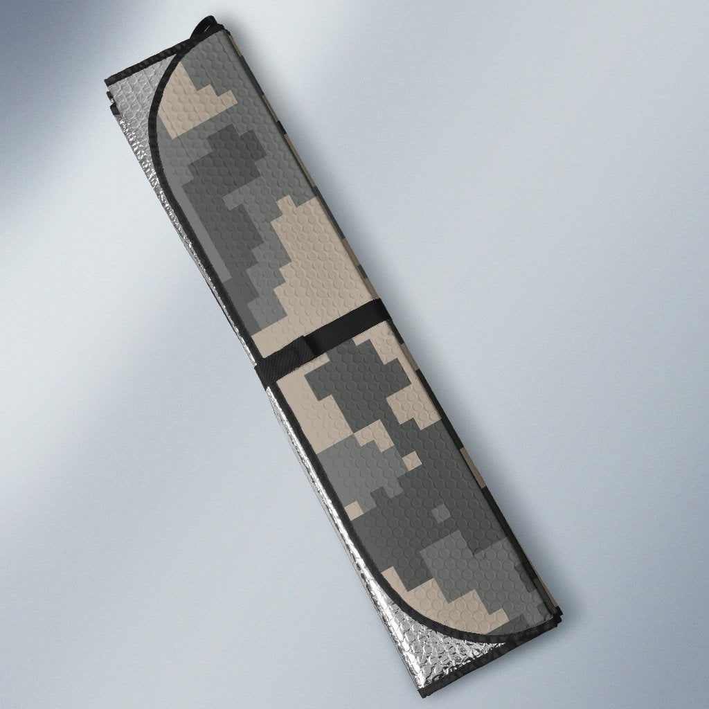 ACU Digital Camouflage Car Sun Shade For Windshield