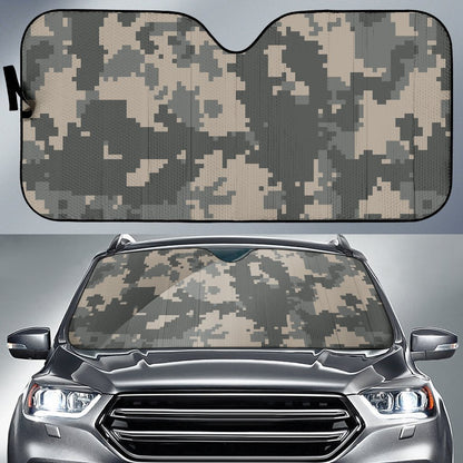ACU Digital Camouflage Car Sun Shade For Windshield