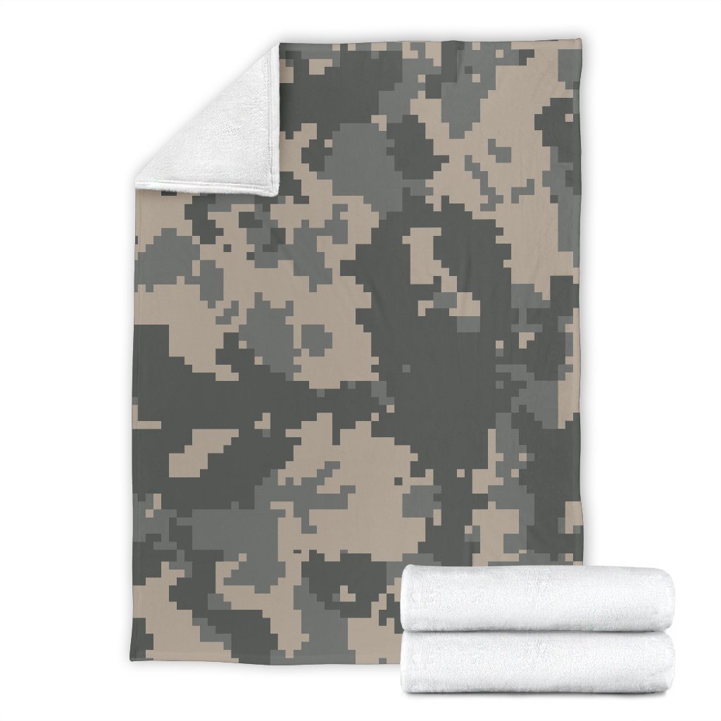 ACU Digital Camouflage Fleece Blanket