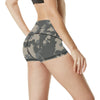 ACU Digital Camouflage High Waisted Spandex Shorts-JTAMIGO.COM