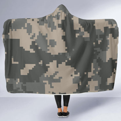 ACU Digital Camouflage Hooded Blanket-JTAMIGO.COM