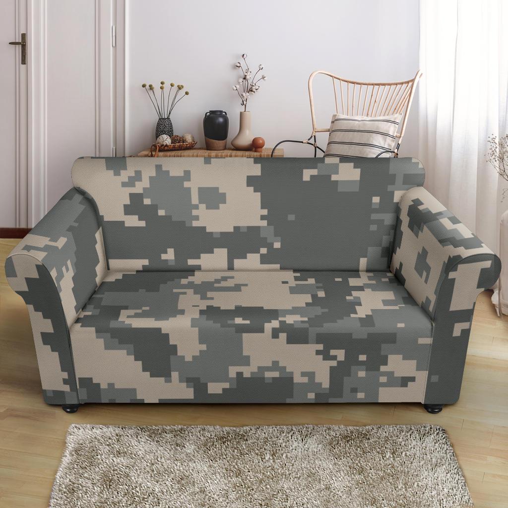 ACU Digital Camouflage Loveseat Slipcover-JTAMIGO.COM