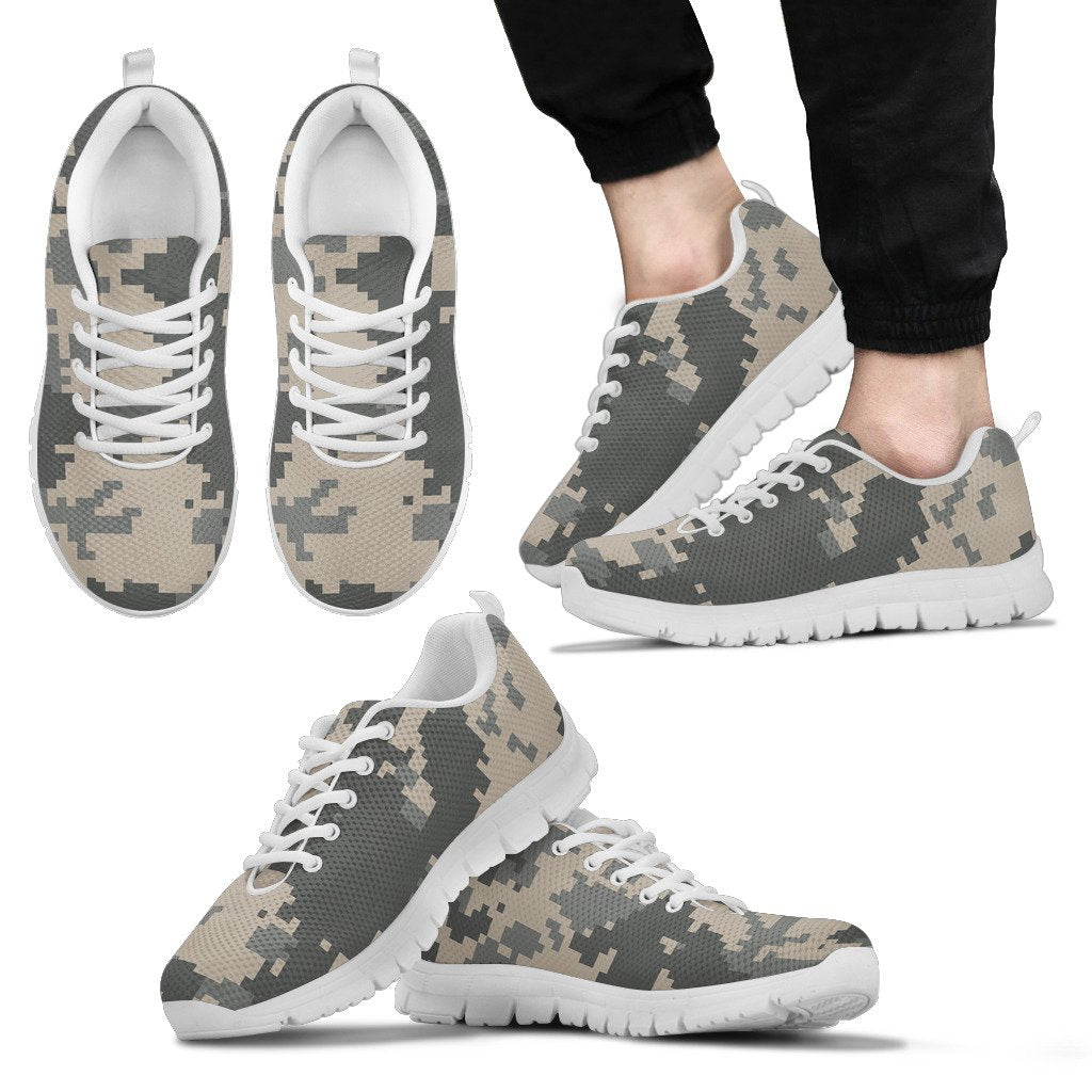 ACU Digital Camouflage Men Sneakers Shoes