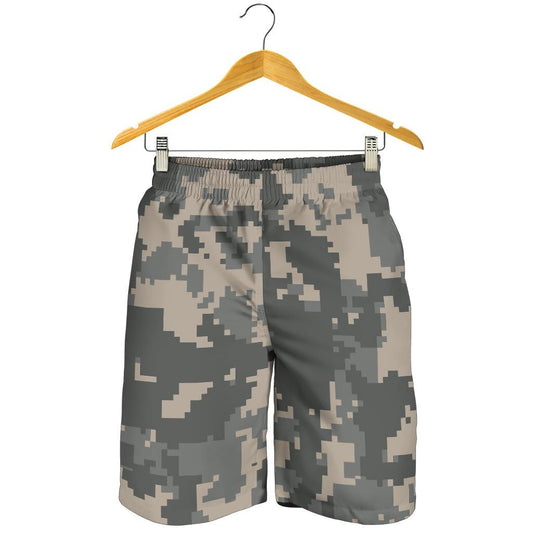 ACU Digital Camouflage Mens Shorts-JTAMIGO.COM