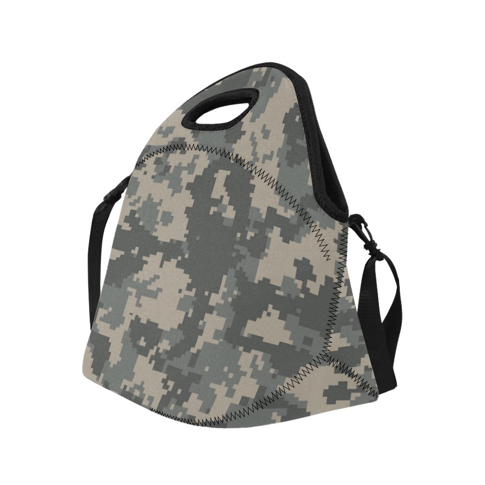 ACU Digital Camouflage Neoprene Lunch Bag (Model 1669)(Large)-JTAMIGO.COM