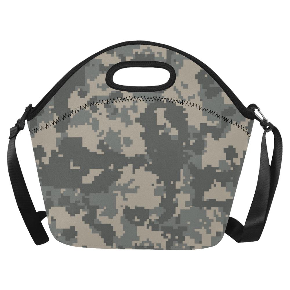 ACU Digital Camouflage Neoprene Lunch Bag (Model 1669)(Large)-JTAMIGO.COM
