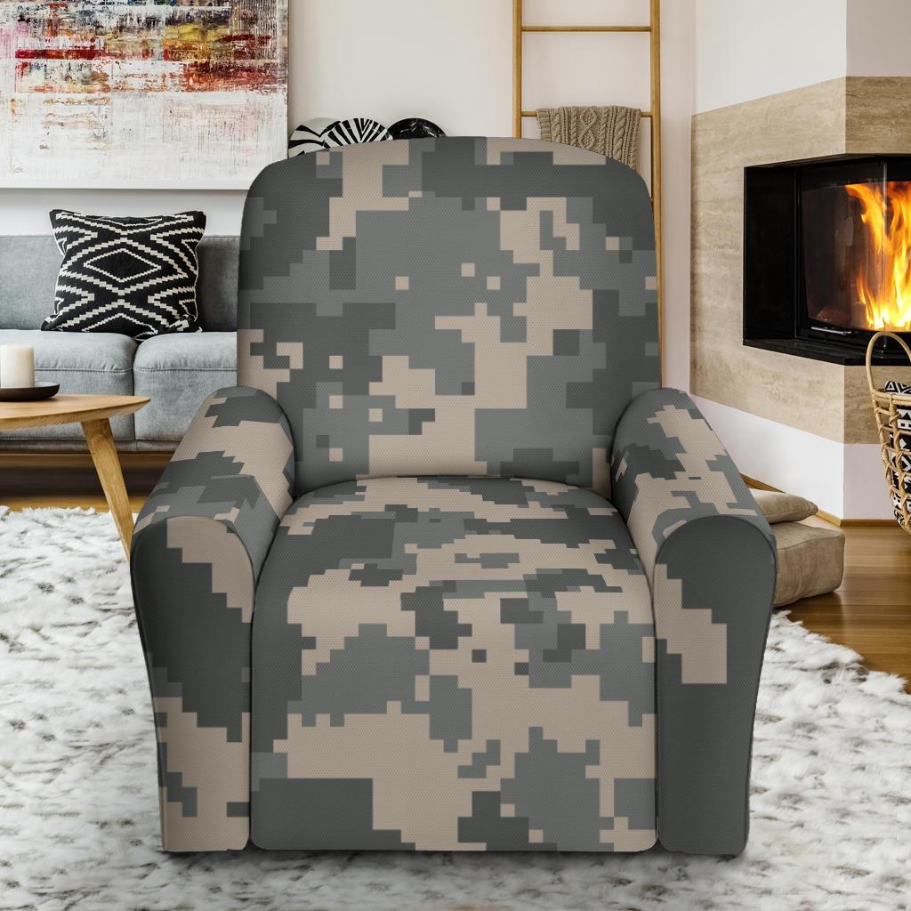 ACU Digital Camouflage Single Sofa Slipcover -JTAMIGO.COM