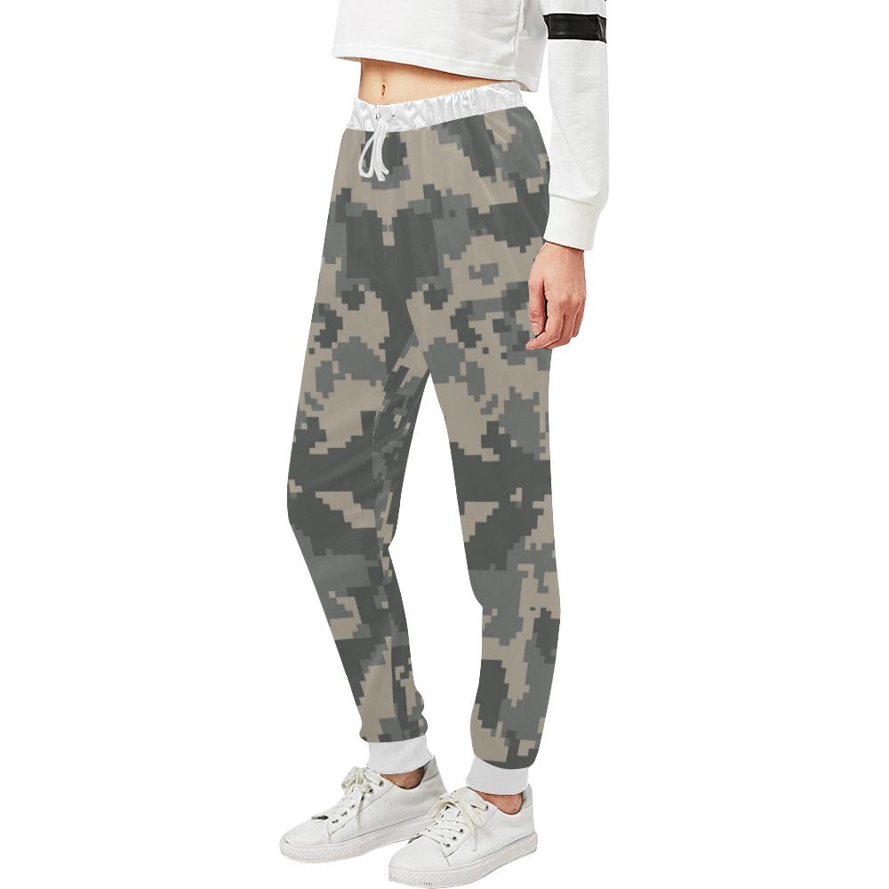 ACU Digital Camouflage Unisex Casual Sweatpants (Model L11)-JTAMIGO.COM