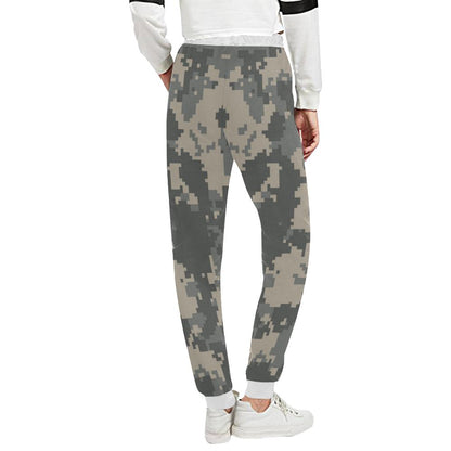 ACU Digital Camouflage Unisex Casual Sweatpants (Model L11)-JTAMIGO.COM
