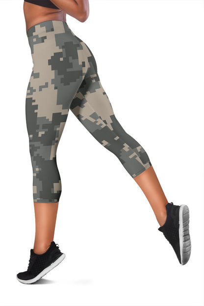 ACU Digital Camouflage Women Capris