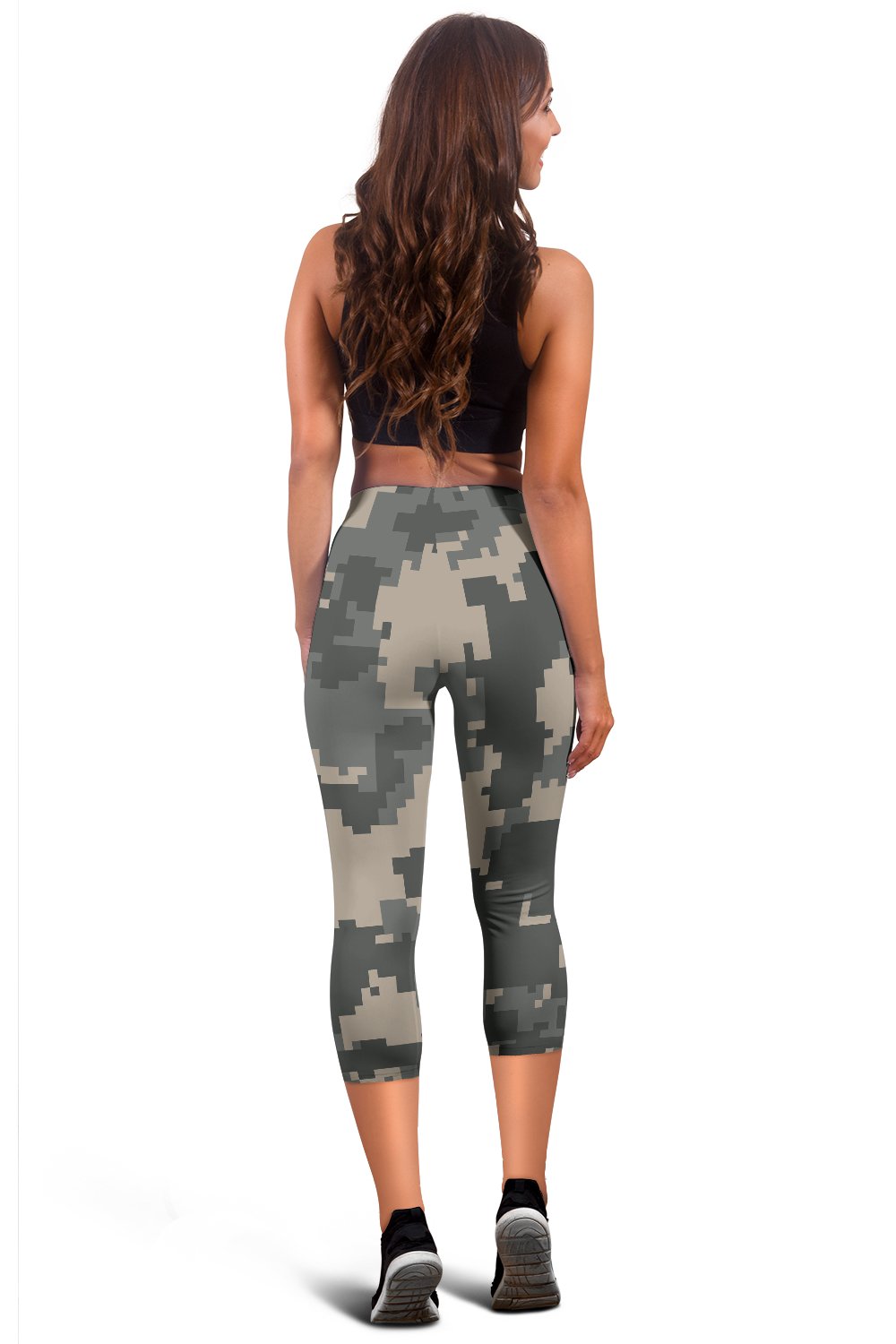 ACU Digital Camouflage Women Capris