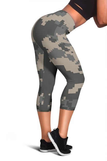 ACU Digital Camouflage Women Capris