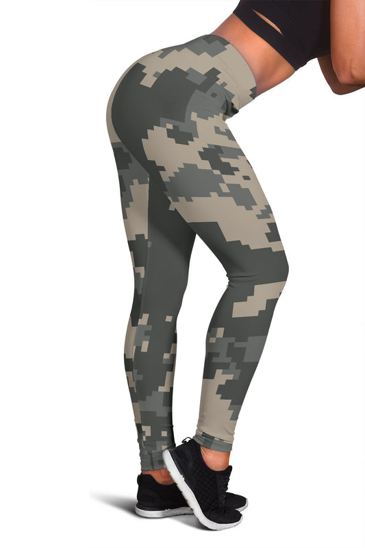 ACU Digital Camouflage Women Leggings