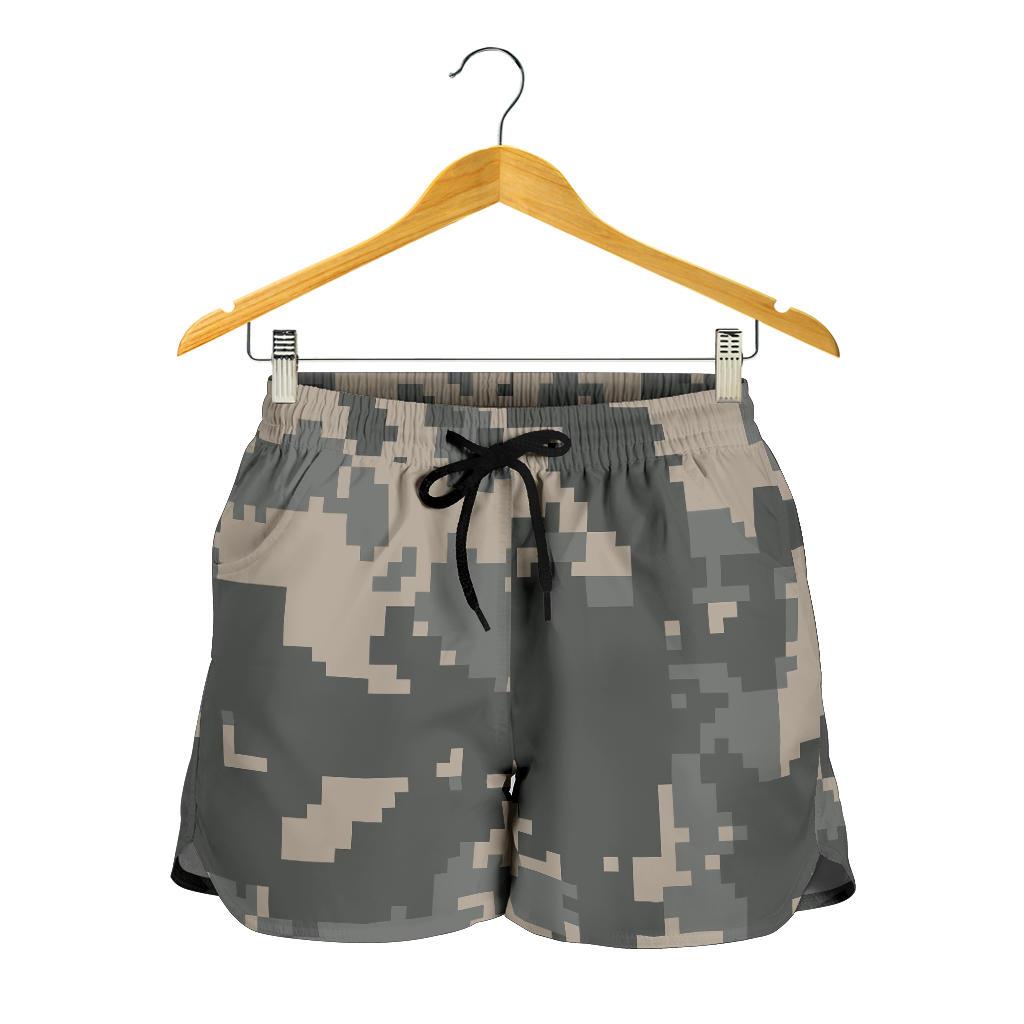 ACU Digital Camouflage Women Shorts-JTAMIGO.COM