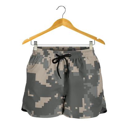 ACU Digital Camouflage Women Shorts-JTAMIGO.COM