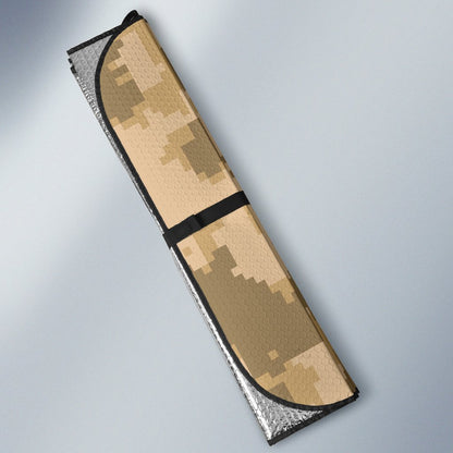 ACU Digital Desert Camouflage Car Sun Shade For Windshield