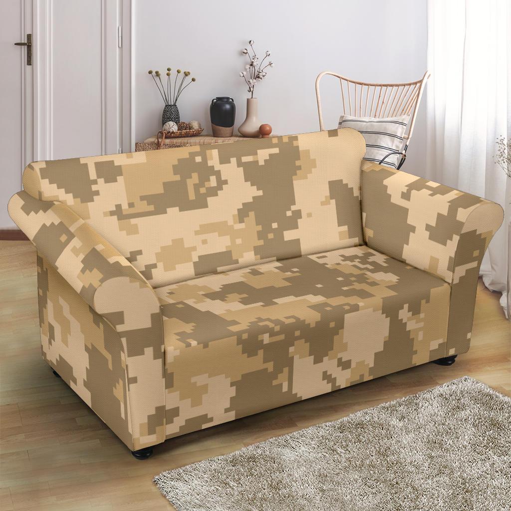 ACU Digital Desert Camouflage Loveseat Slipcover-JTAMIGO.COM