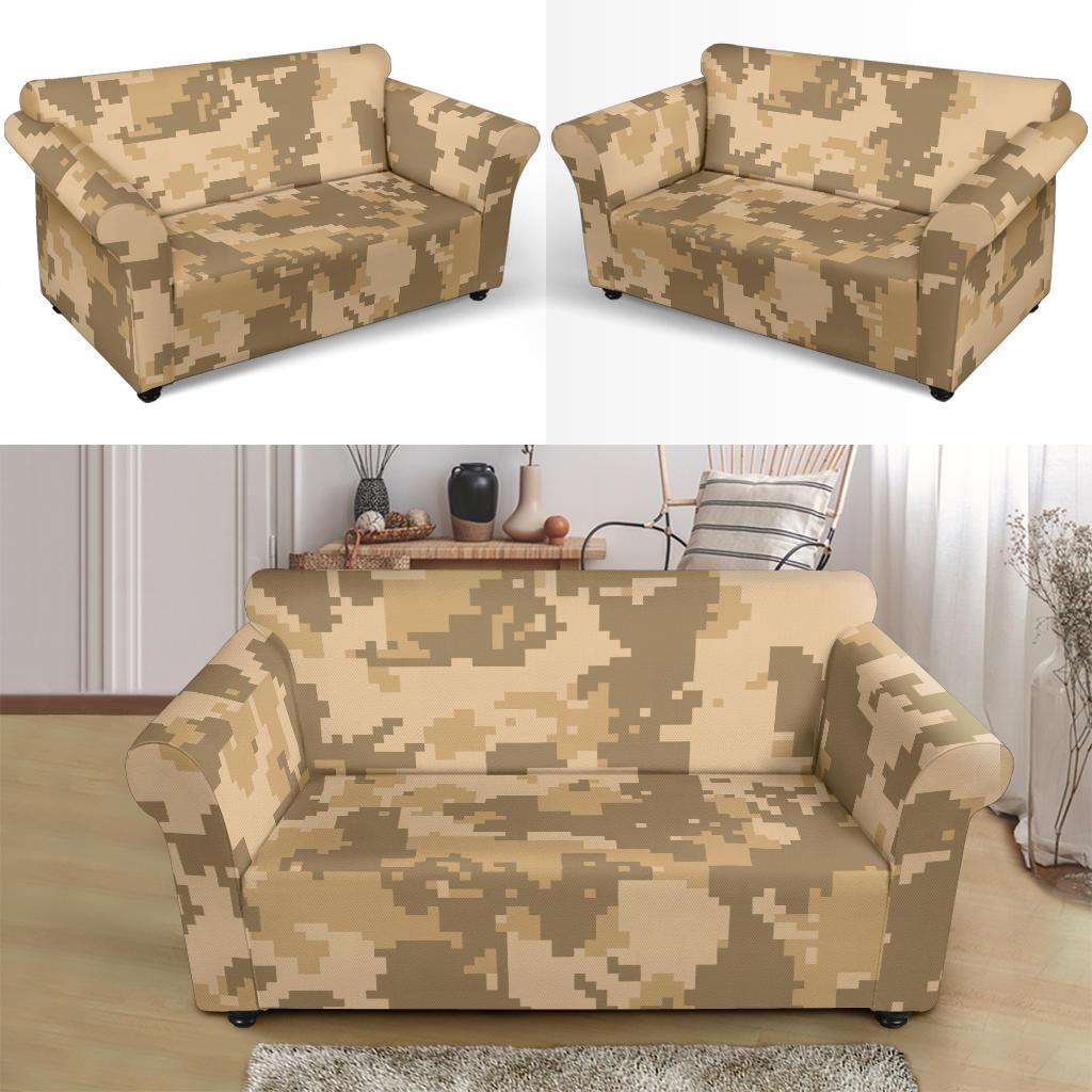 ACU Digital Desert Camouflage Loveseat Slipcover-JTAMIGO.COM