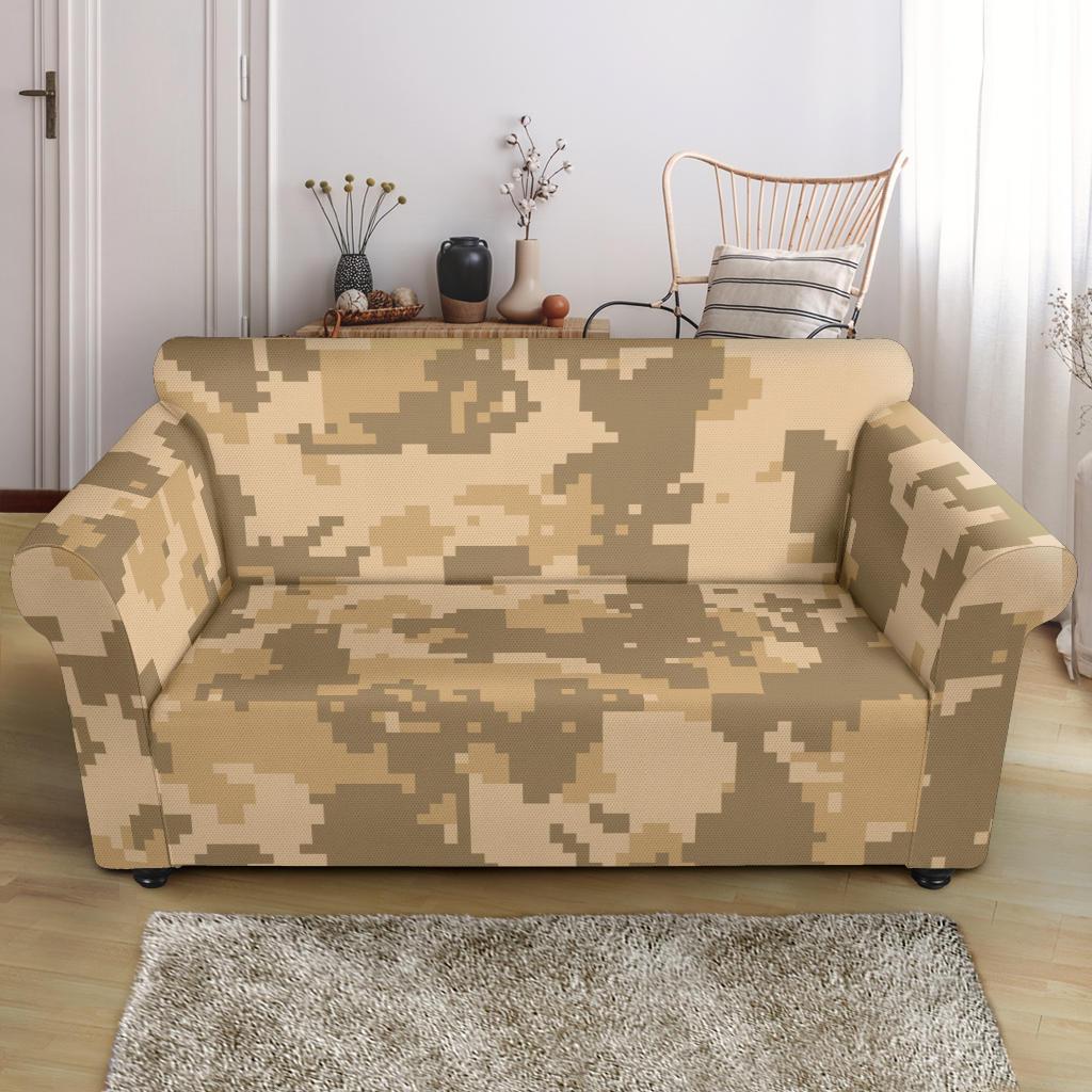 ACU Digital Desert Camouflage Loveseat Slipcover-JTAMIGO.COM