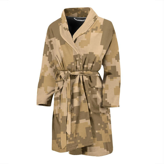 ACU Digital Desert Camouflage Men Bath Robe-JTAMIGO.COM