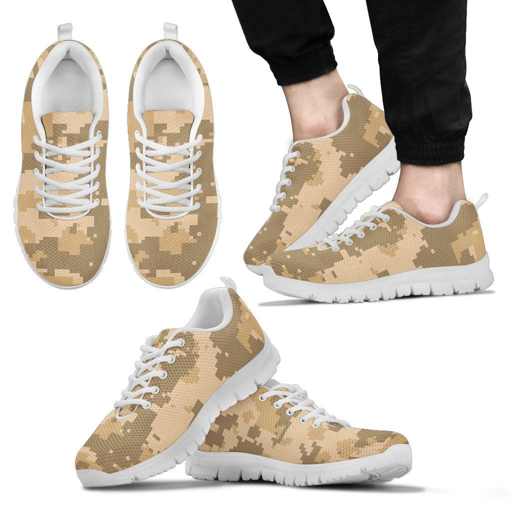 ACU Digital Desert Camouflage Men Sneakers Shoes
