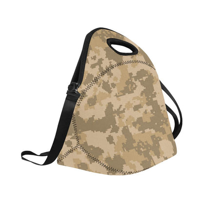 ACU Digital Desert Camouflage Neoprene Lunch Bag (Model 1669)(Large)-JTAMIGO.COM