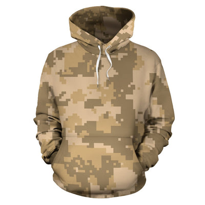 ACU Digital Desert Camouflage Pullover Hoodie