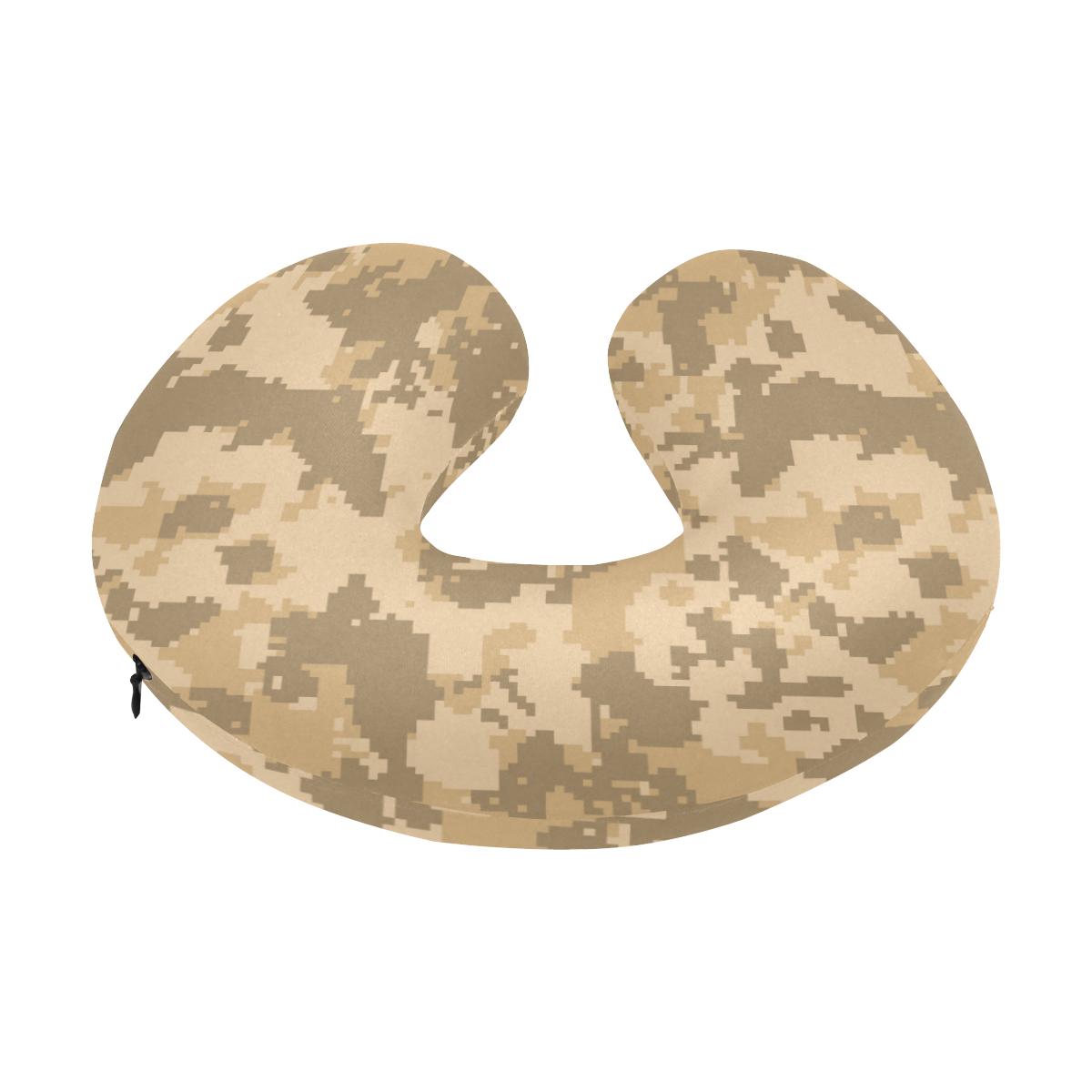 ACU Digital Desert Camouflage U-Shaped Travel Neck Pillow-JTAMIGO.COM
