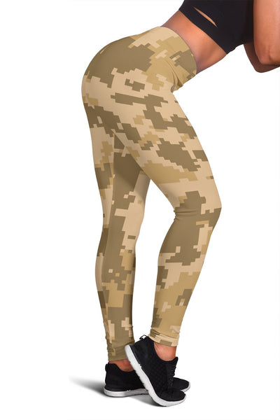 ACU Digital Desert Camouflage Women Leggings