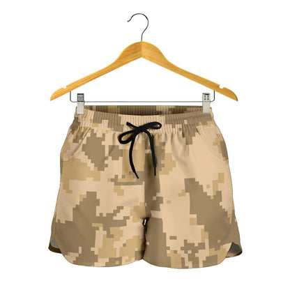 ACU Digital Desert Camouflage Women Shorts-JTAMIGO.COM