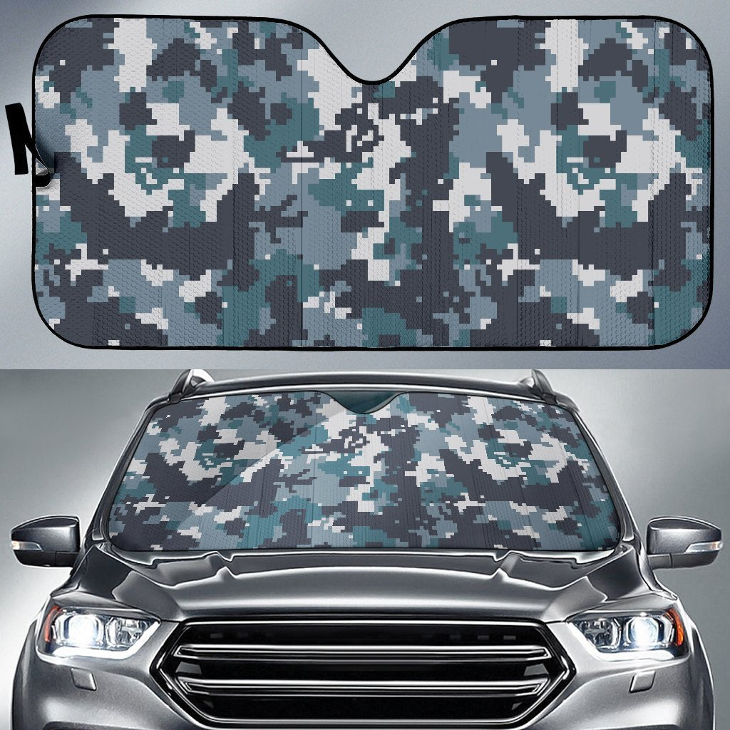 ACU Digital Urban Camouflage Car Sun Shade For Windshield