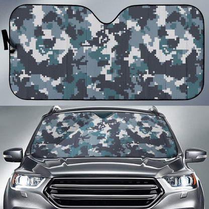 ACU Digital Urban Camouflage Car Sun Shade For Windshield